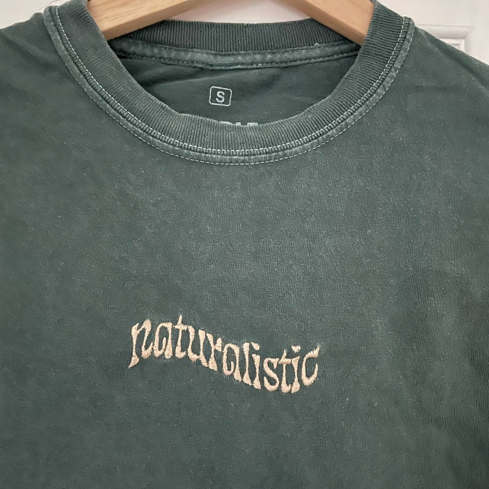Naturalistic Embroidered Tee - Picture 2 of 4